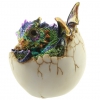 figurki i prezenty w stylu fantasy - figurka Smocze Jajo i Kolorowe Smoczątko - Mały Smok