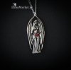 naszyjnik Lilith - wisiorek z łańcuszkiem Lilith talizman, magiczna biżuteria gotycka