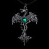 magiczny naszyjnik Smocze Drzewo - Dragon Tree z serii GreenWood, amulet ochronny