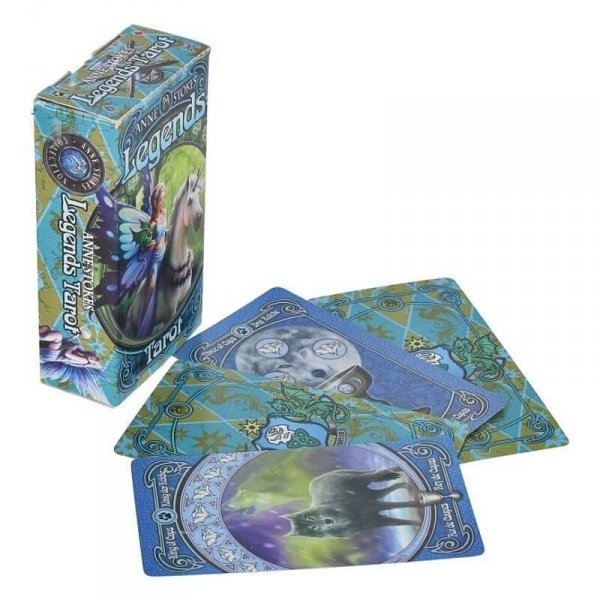 Tarot Legends - karty tarota projektu Anne Stokes