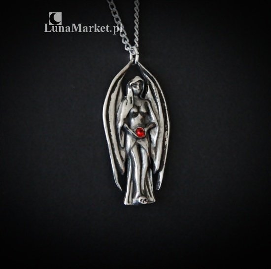naszyjnik Lilith - wisiorek z łańcuszkiem &quot;Lilith&quot; talizman, magiczna biżuteria gotycka