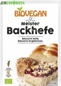 DROŻDŻE SUSZONE BEZGLUTENOWE BIO VEGAN 