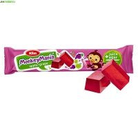 GALARETKI BEZ ŻELATYNY BEZGLUTENOWE MONKEY MANIA WINOGRONOWE KLIM 39 g 