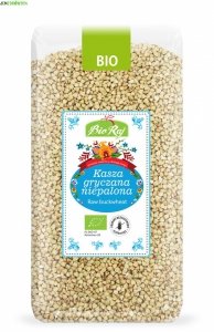 KASZA GRYCZANA NIEPALONA BEZGLUTENOWA EKOLOGICZNA BIO RAJ 500 g