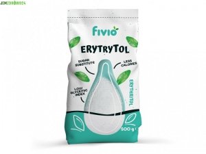 ERYTRYTOL ERYTROL SŁODZIK STOŁOWY 0 KCAL FIVIO 500 g