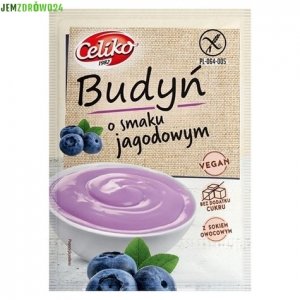BUDYŃ O SMAKU JAGODOWYM JAGODOWY CELIKO 40 g
