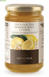 MARMOLADA DŻEM Z CYTRYN SYCYLIJSKICH BIO AGRISICILIA 360 G