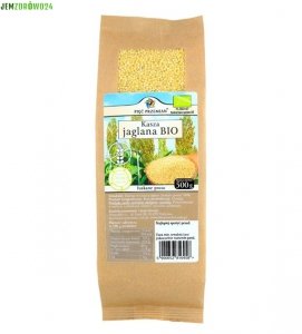 KASZA JAGLANA EKOLOGICZNA BEZGLUTENOWA PIĘĆ PRZEMIAN 500 g
