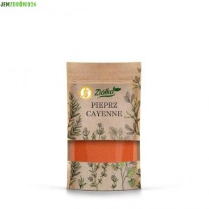 BEZGLUTENOWE PRZYPRAWY - PIEPRZ CAYENNE ZIÓŁKO 60 g