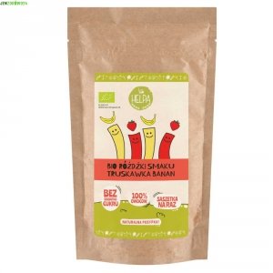 OWOCOWE RÓŻDŻKI SMAKU BIO TRUSKAWKA - BANAN CZARY MAMY HELPA 10 SZT.