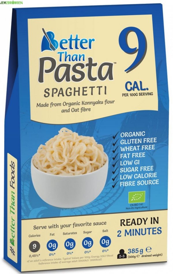 Makaron konjac typu noodle spaghetti 385 g