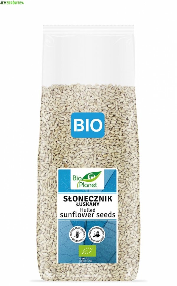 SŁONECZNIK BEZGLUTENOWY EKOLOGICZNY BIO PLANET 800 g