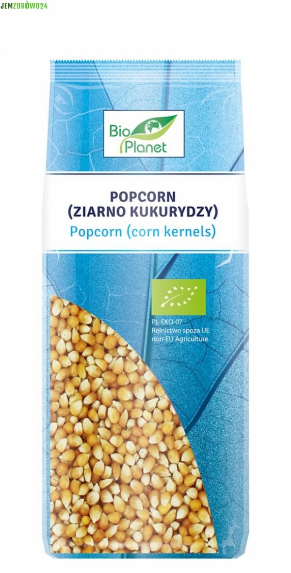 POPCORN ZIARNO DO PRAŻENIA EKOLOGICZNY BIO PLANET 400 g