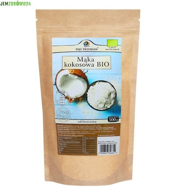 Mąka kokosowa Pięć Przemian 500 g