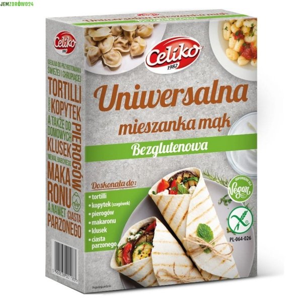 Uniwersalna mieszanka mąk bezglutenowych Celiko 200 g
