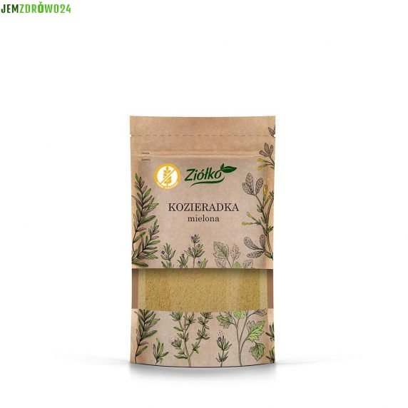 BEZGLUTENOWE PRZYPRAWY - KOZIERADKA MIELONA ZIÓŁKO 70 g