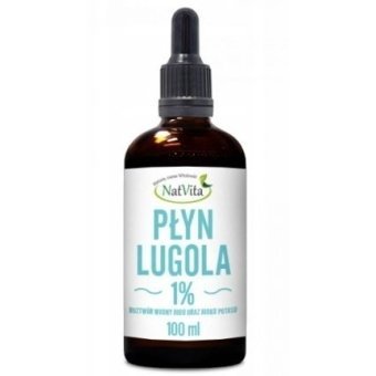 Płyn Lugola (roztwór wodny jodu) 1% 100ml