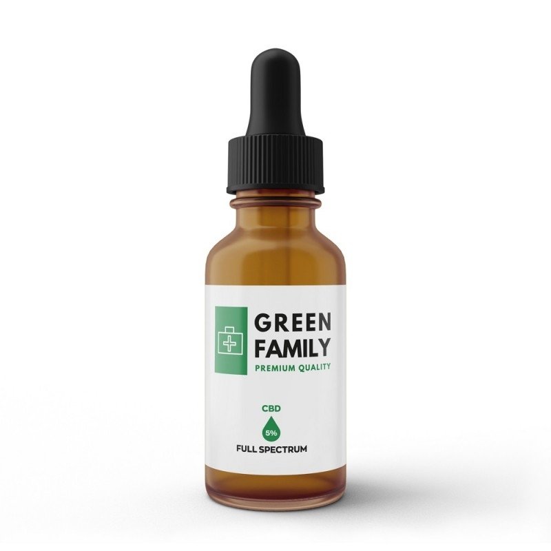 Green Family Olejek Konopny 5% CBD 10ml