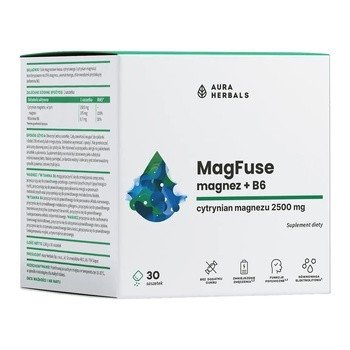 MagFuse Magnez B6 30 saszetek