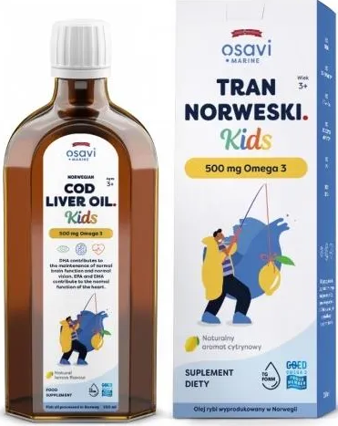 Tran Norweski Kids 250ml
