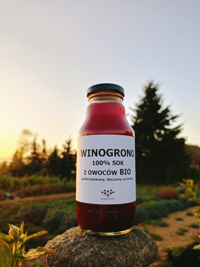 Sok z Winogrona 100% BIO 330ml