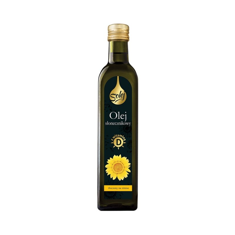 Olej Słonecznikowy z Witaminą D 250ml