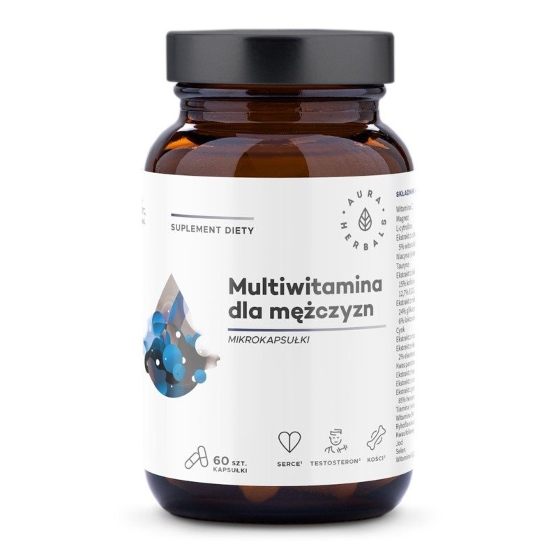 Multiwitamina dla Mężczyzn 60 kapsułek