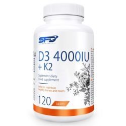 Witamina D3 4000 K2 120 tabletek