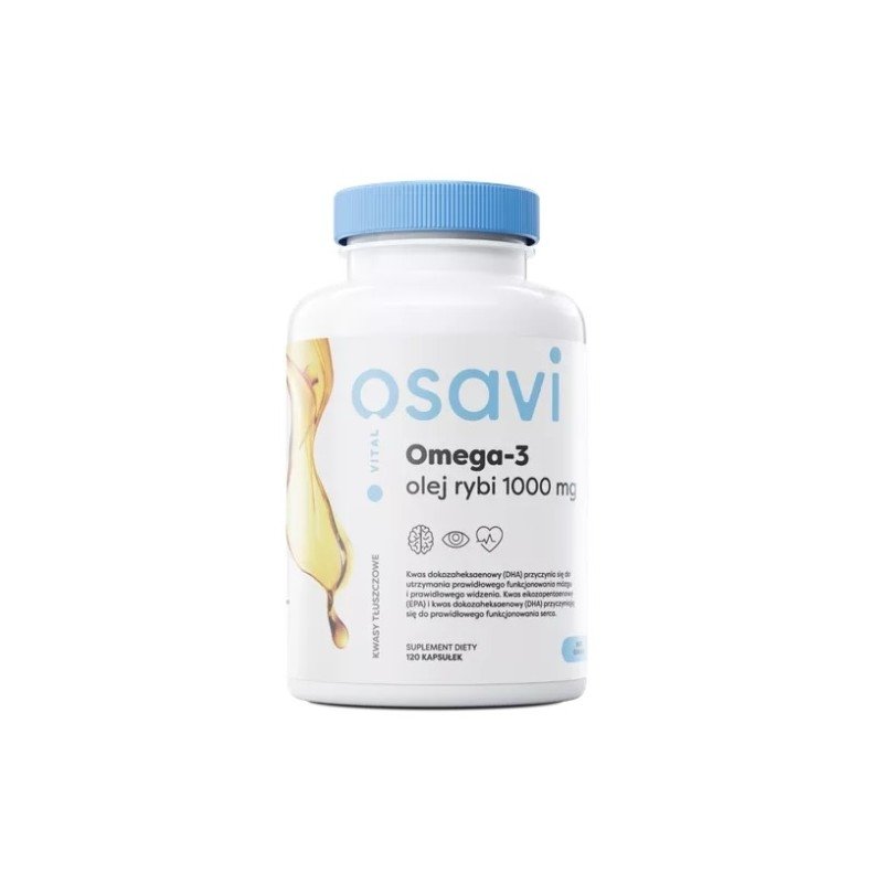 Omega-3 Olej Rybi 120 kapsułek