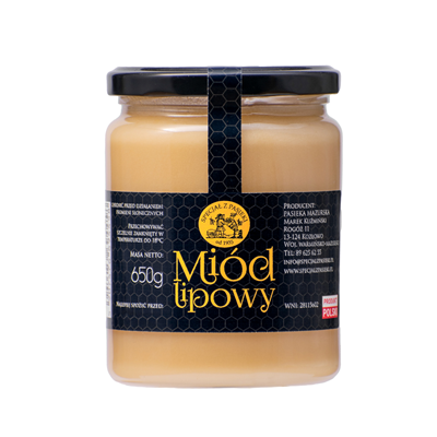 Miód Lipowy 650g