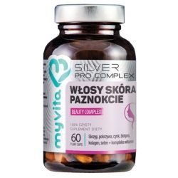 Włosy, Skóra, Paznokcie 60 kapsułek