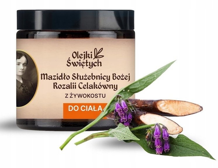 Mazidło Świętej Rozalii z Żywokostu na Stawy 50ml