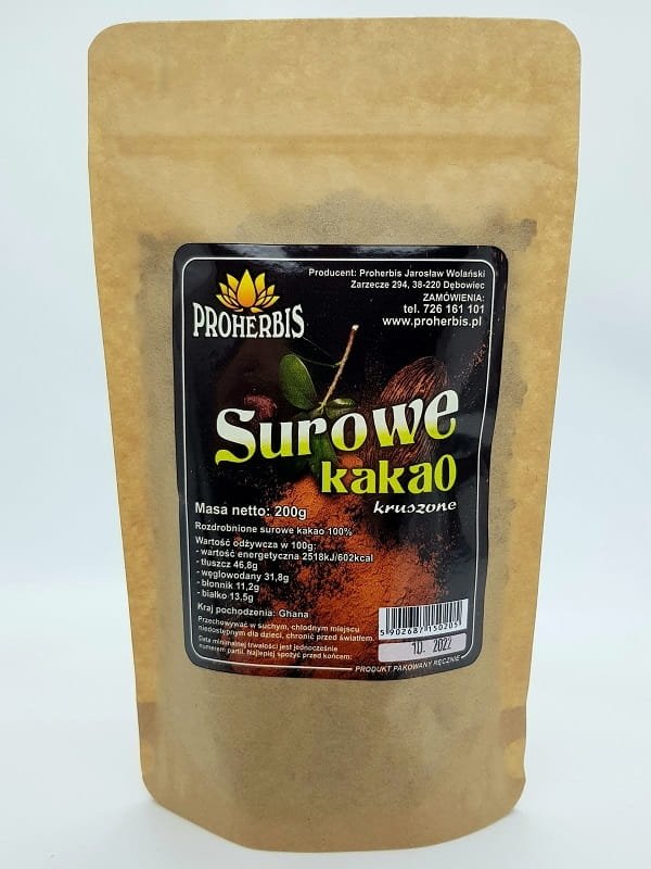  Kakao Surowe Kruszone 200g