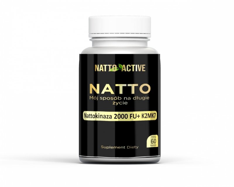Nattokinaza K2MK7 2000FU 60 kapsułek