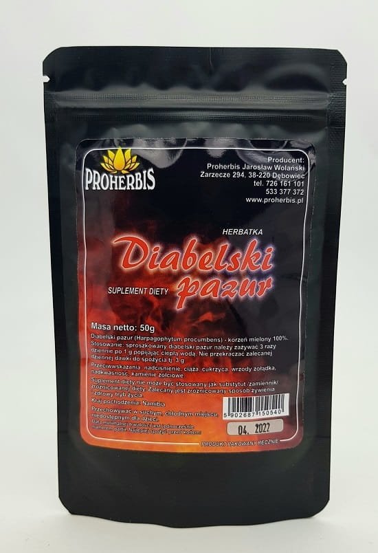 Diabelski Pazur (Czarci Pazur) 50g