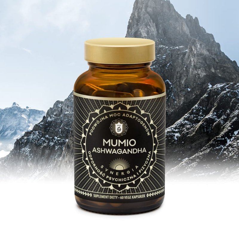 Mumio Ashwagandha 60 kapsułek