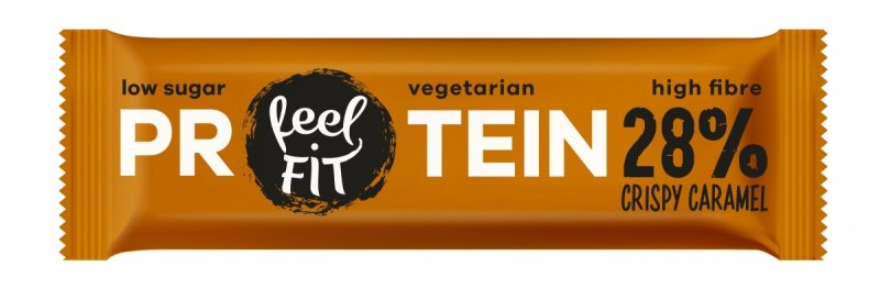 FEEL FIT Baton Proteinowy Karmel 40g