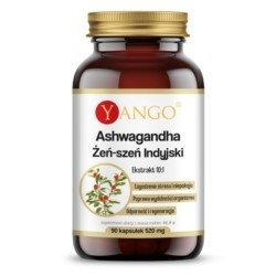 Ashwagandha Żeń Szeń Indyjski 90 kapsułek