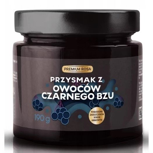 Konfitura Przysmak z Owoców Czarnego Bzu 190g