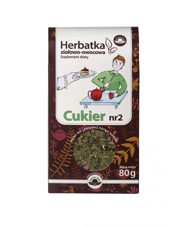 Herbatka na Cukier nr 2 80g