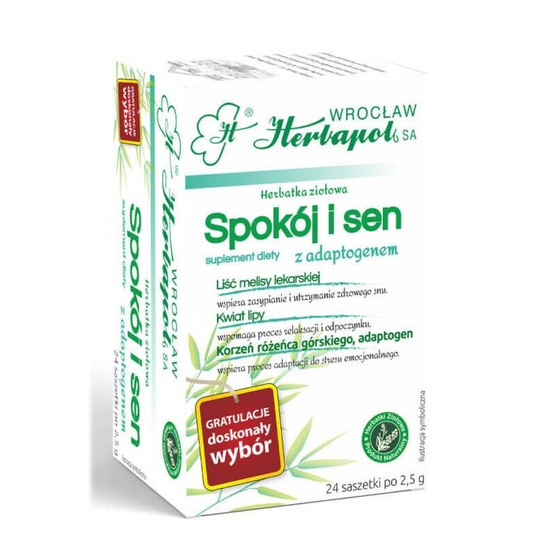 Herbatka Spokój i Sen 24 saszetki