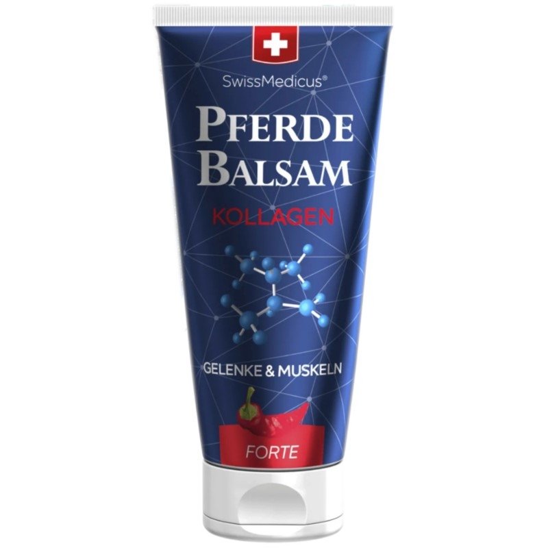Maść z Kolagenem Rozgrzewająca Końska Forte 200ml