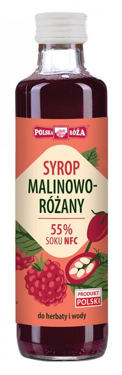 Syrop Malinowo - Różany 250ml