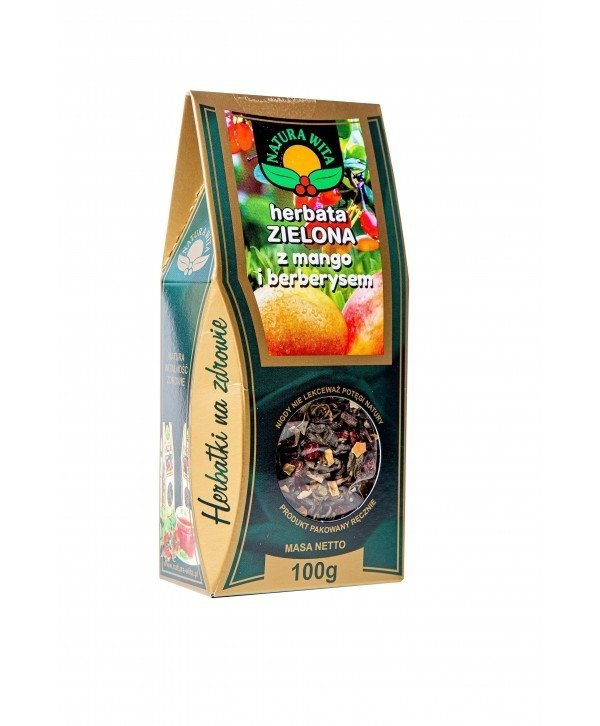 Herbata Zielona z Mango i Berberysem 100g