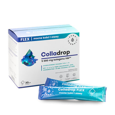 Kolagen Morski Colladrop FLEX 5000 mg 30 saszetek