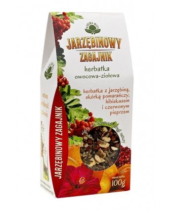 Herbatka z Jarzębiną, Skórką Pomarańczy, Hibiskusem i Czerwonym Pieprzem 100g