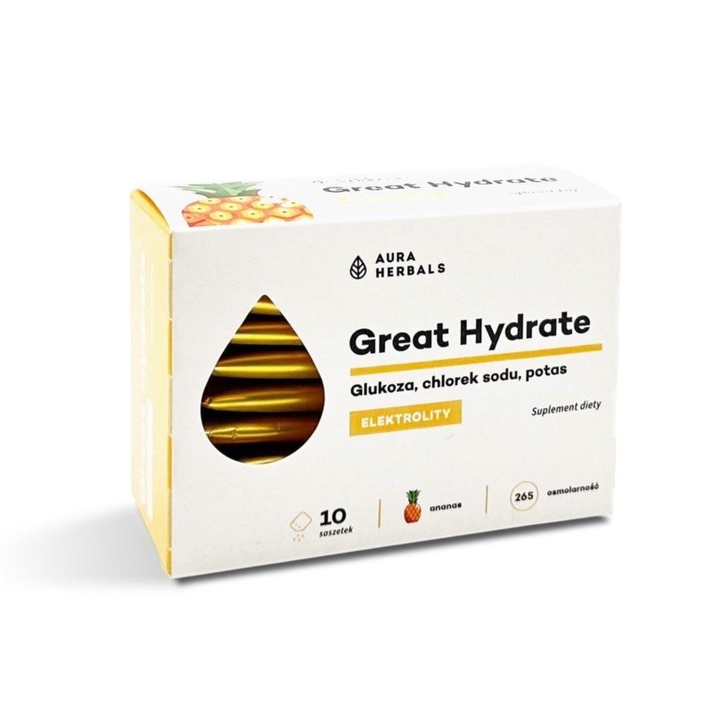 Elektrolity Ananas 10 saszetek