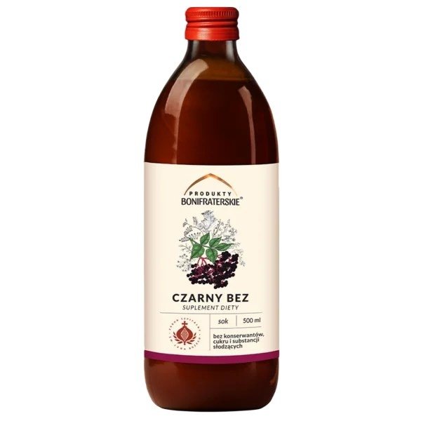 Sok z Czarnego Bzu 500ml