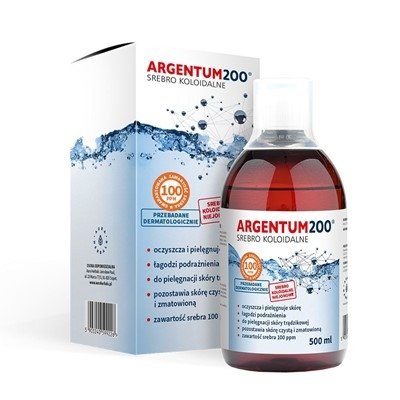 Srebro Koloidalne 100ppm 500ml