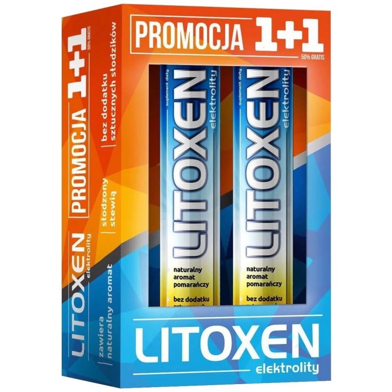 Elektrolity Litoxen  40 tabletek musujących 